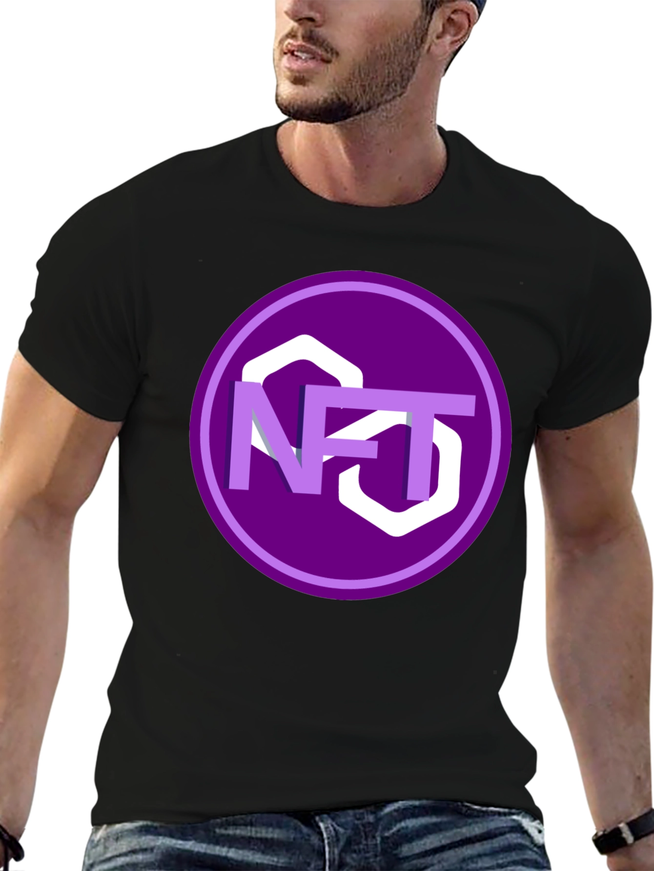 NFT Crypto Black T-Shirt