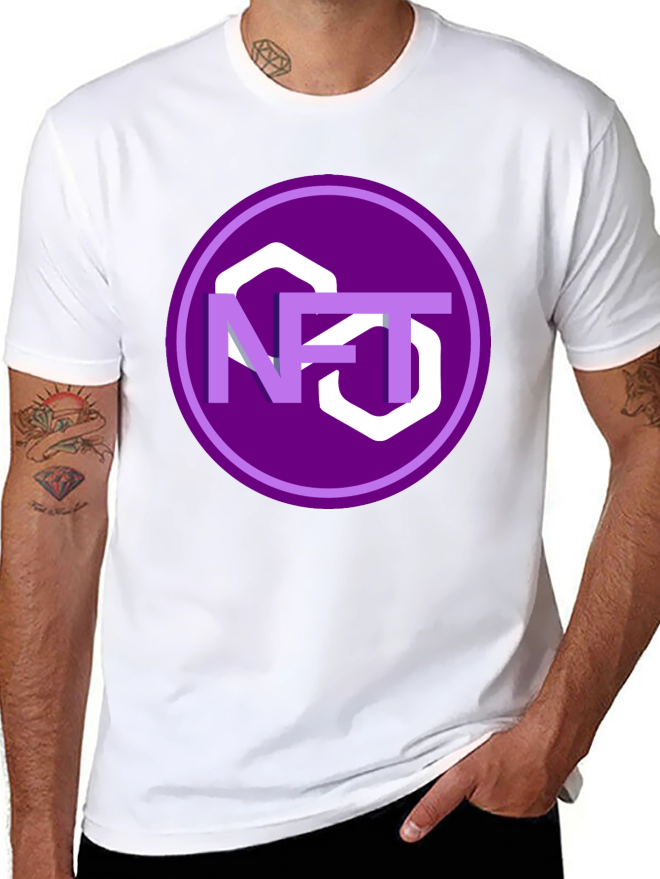 NFT Crypto Black T-Shirt