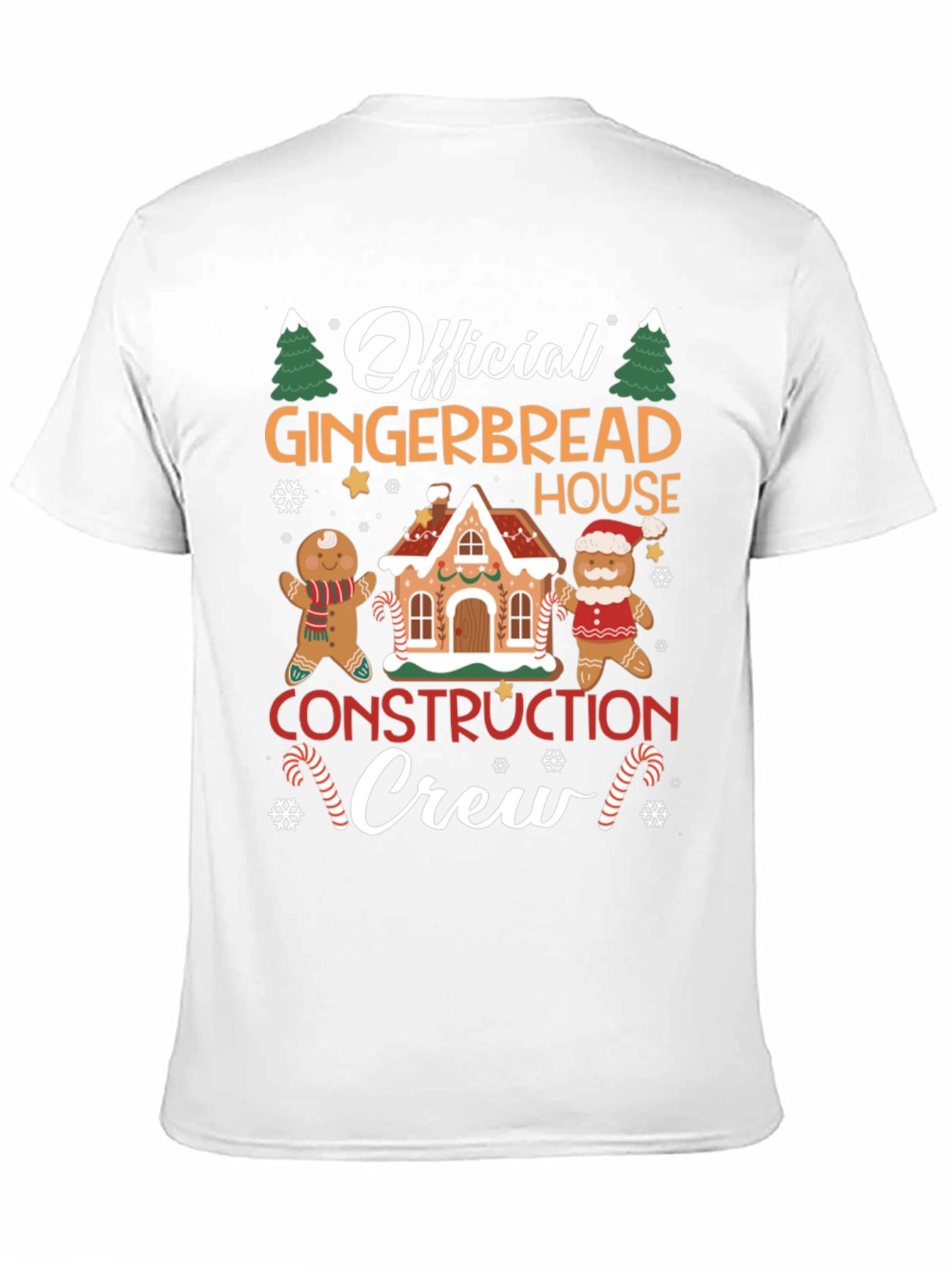 Gingerbread House Crew T-Shirt - Holiday Fun!