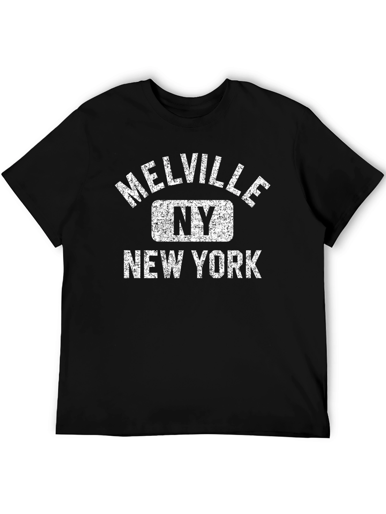 Melville NY New York Black T-Shirt