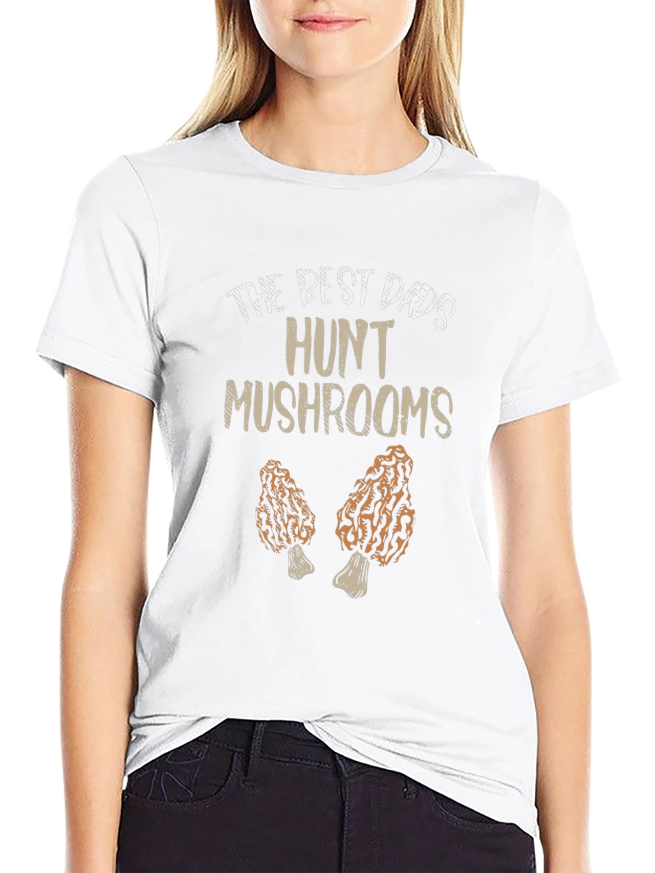 Best Dads Hunt Mushrooms T-Shirt
