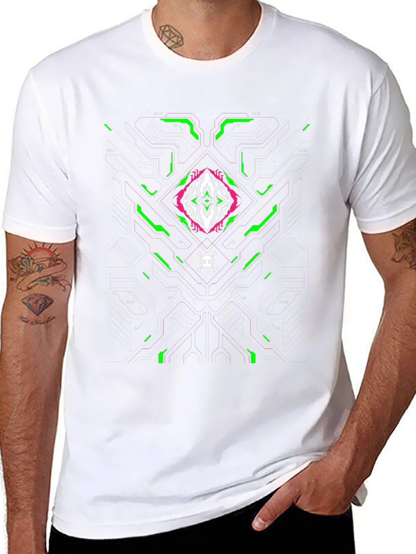 Cyberpunk Style Graphic Tee