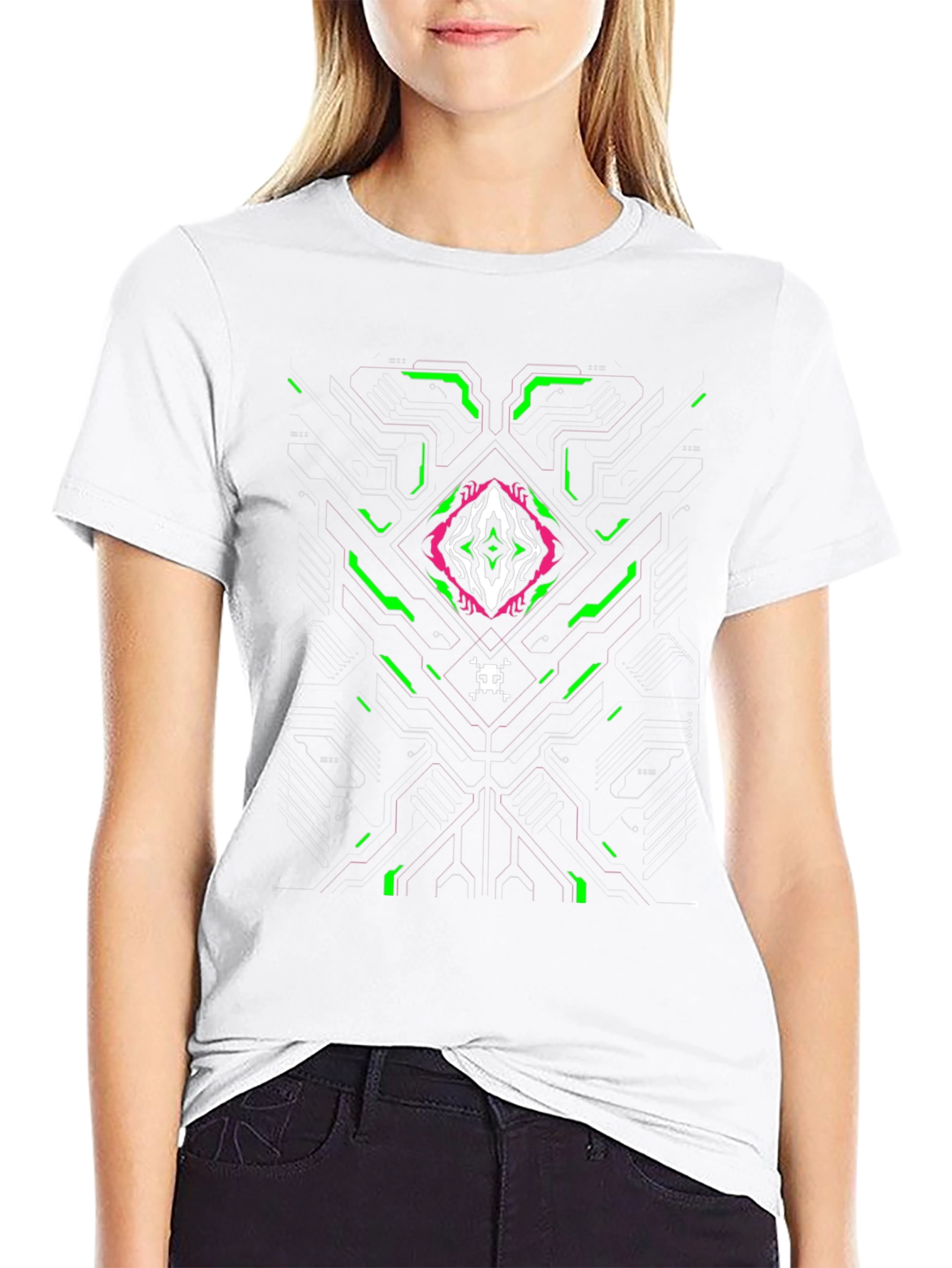 Cyberpunk Style Graphic Tee