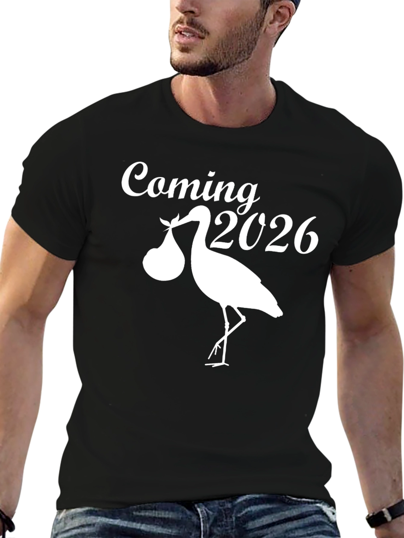 Coming 2026 Pregnancy Announcement T-Shirt