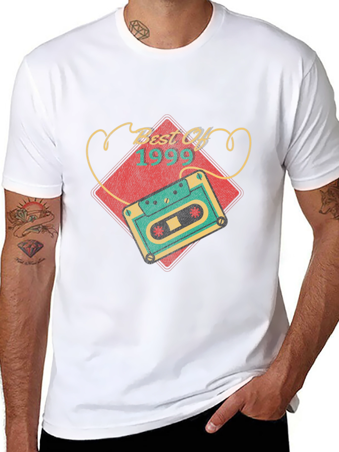 Retro Best Of 1999 Cassette Graphic T-Shirt