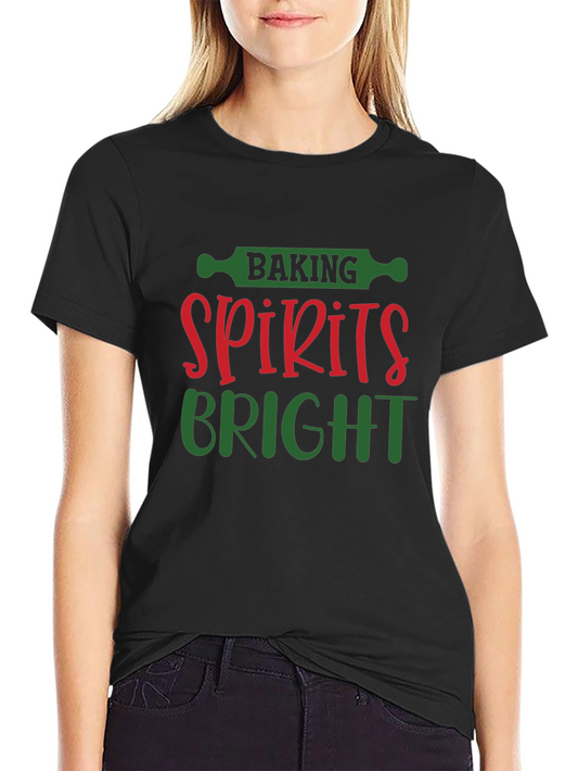 Baking Spirits Bright Holiday T-Shirt
