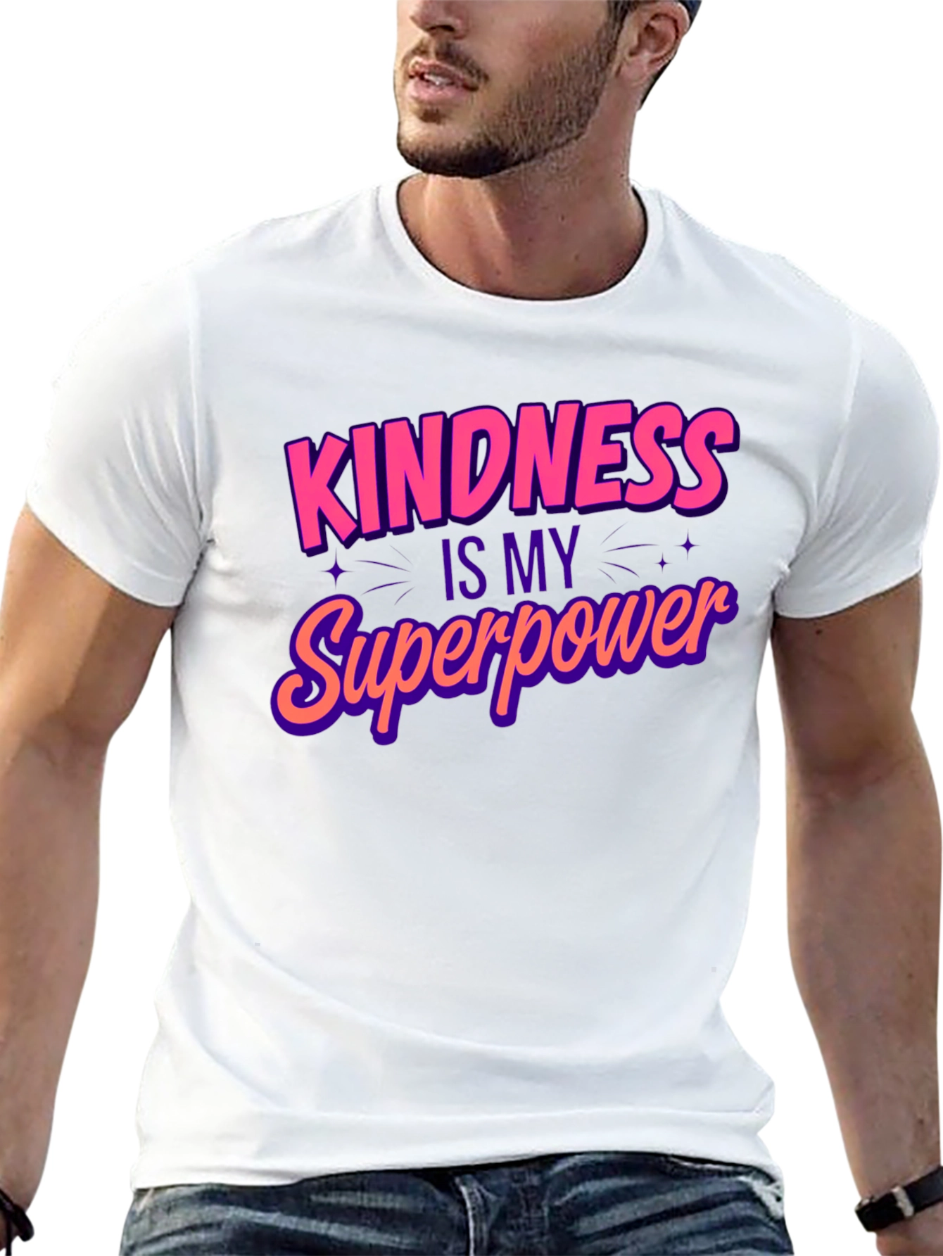 Kindness Is My Superpower T-Shirt - Black