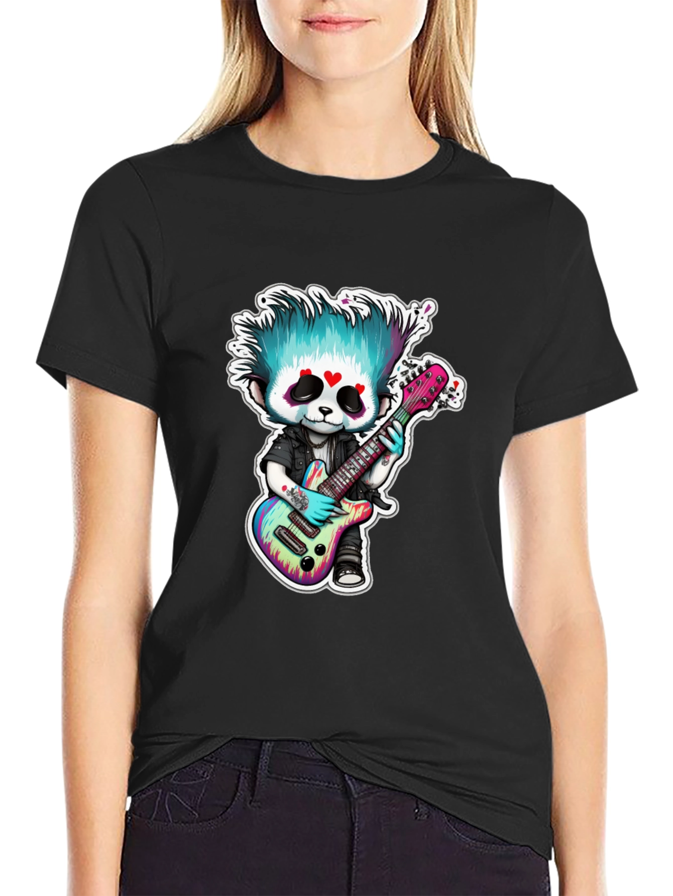 Rockstar Panda T-Shirt