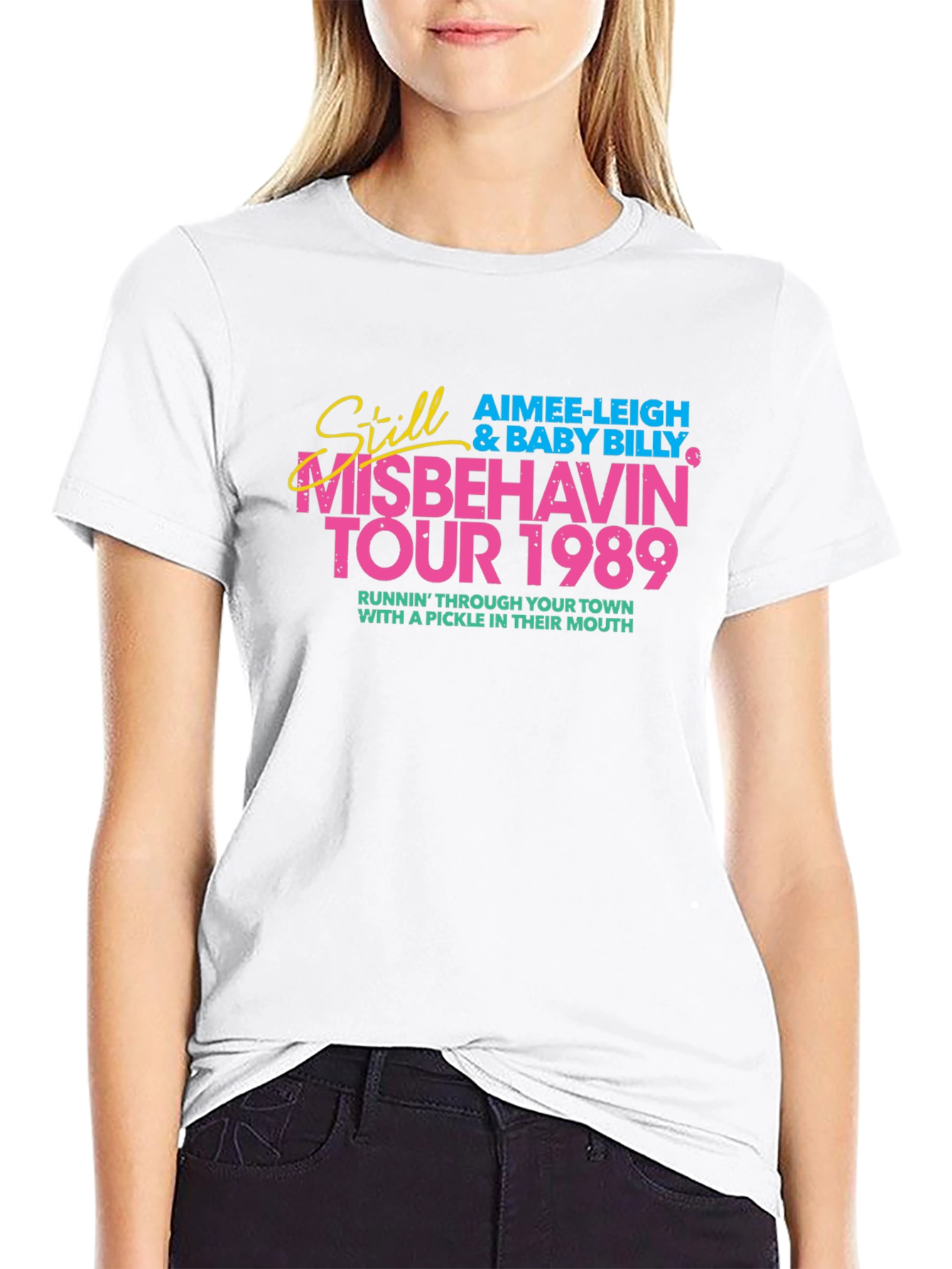 Misbehavin Tour 1989 T-Shirt