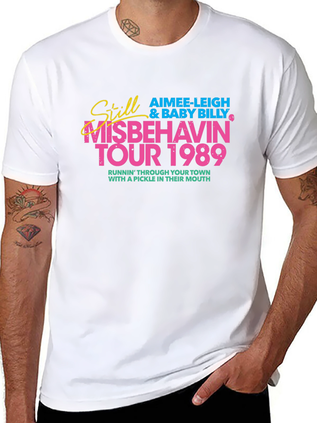 Misbehavin Tour 1989 T-Shirt