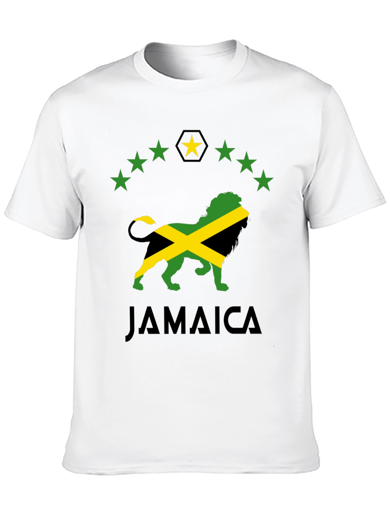 Jamaica Lion T-Shirt - Rasta Pride