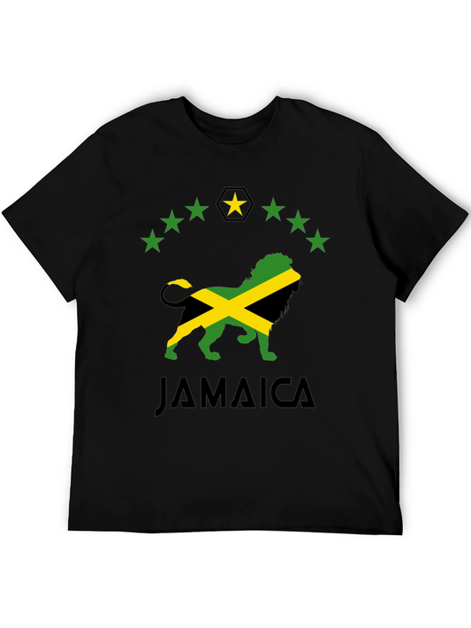 Jamaica Lion T-Shirt - Rasta Pride