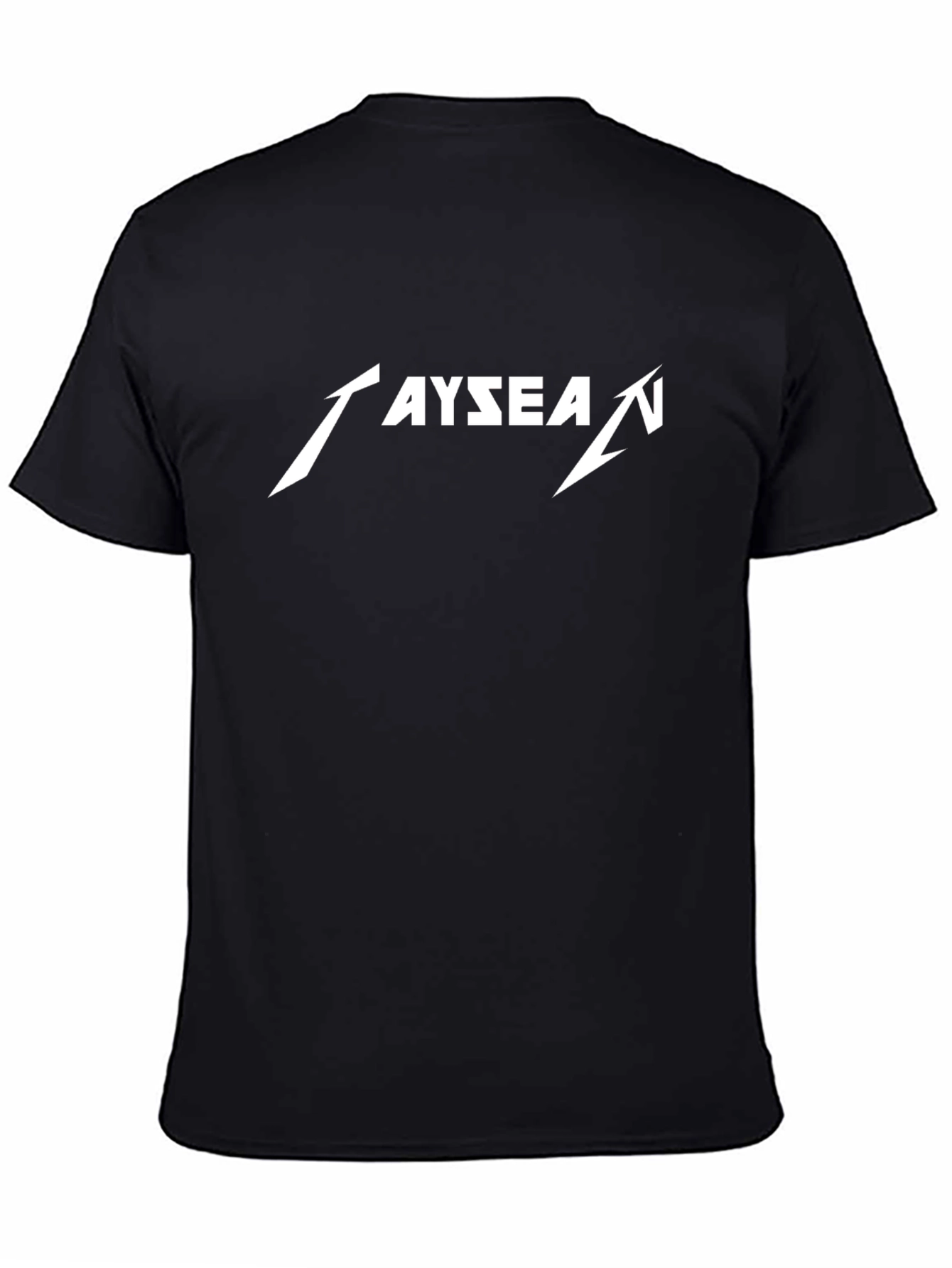 Aysea Graphic T-Shirt - Black Cotton Tee