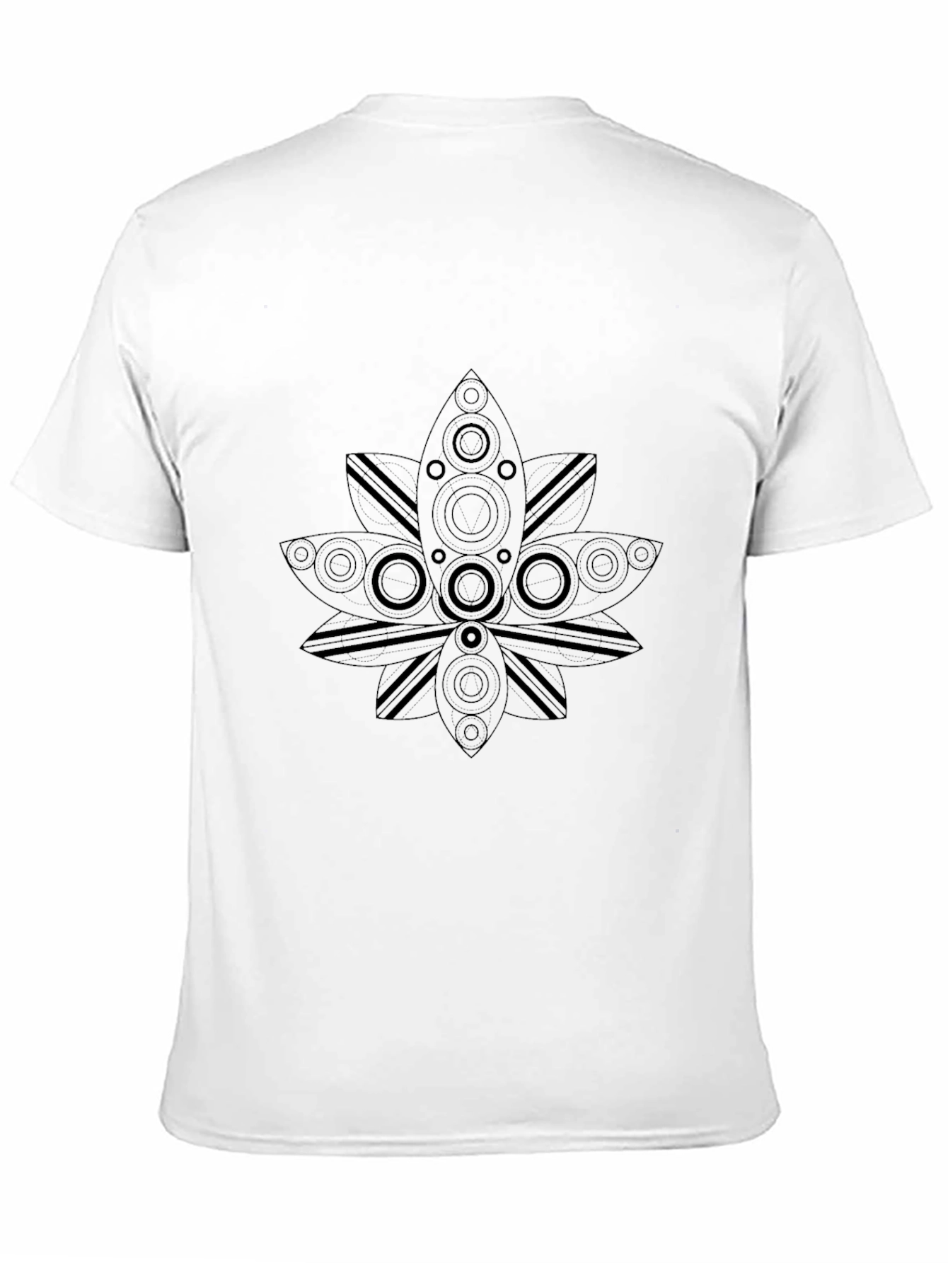 Mens Black Graphic Print T-Shirt