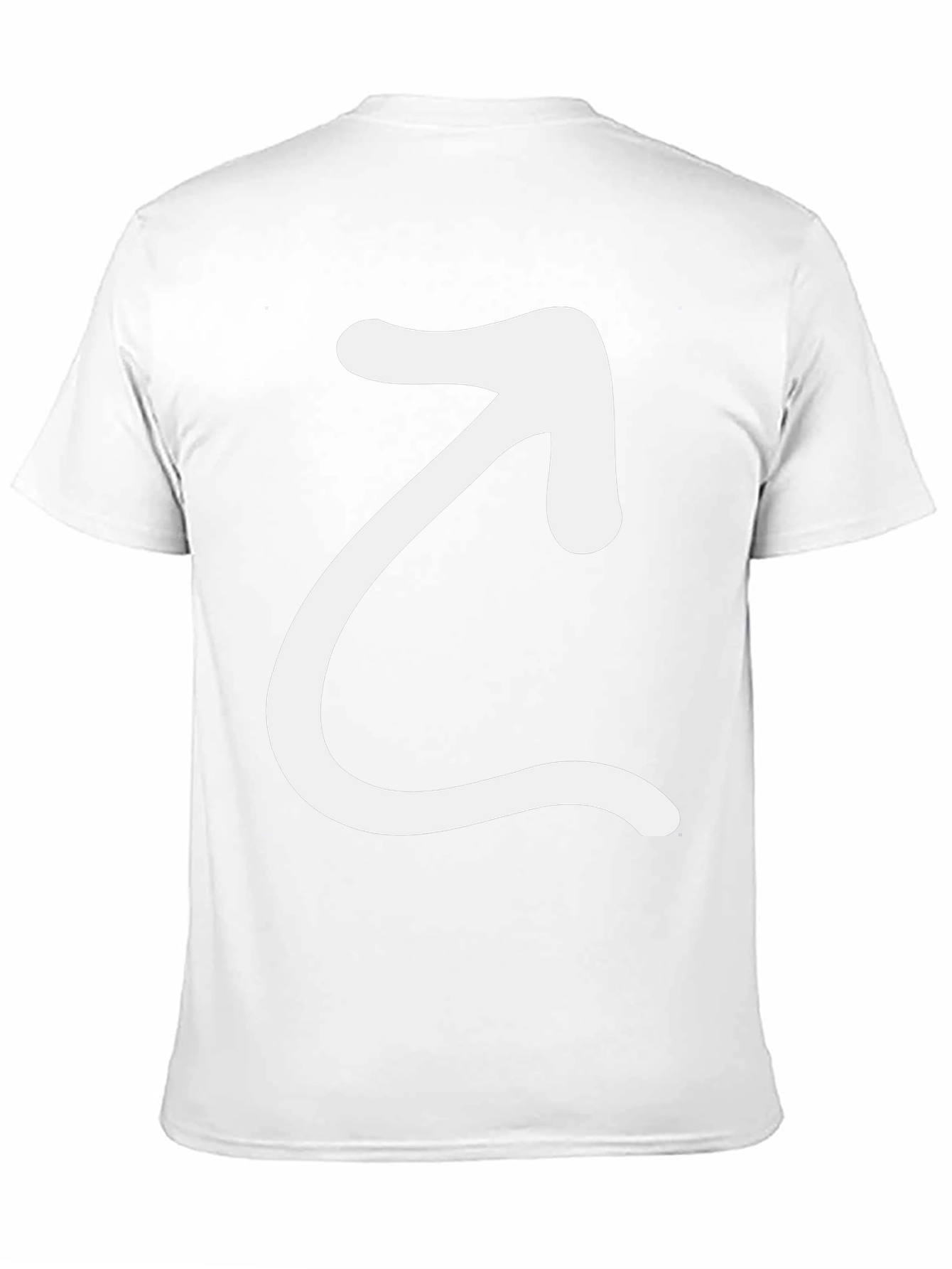 Arrow Graphic Black T-Shirt - Modern Casual Tee