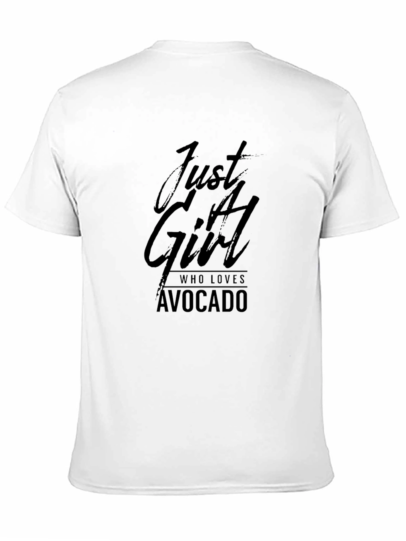 Just A Girl Who Loves Avocado T-Shirt