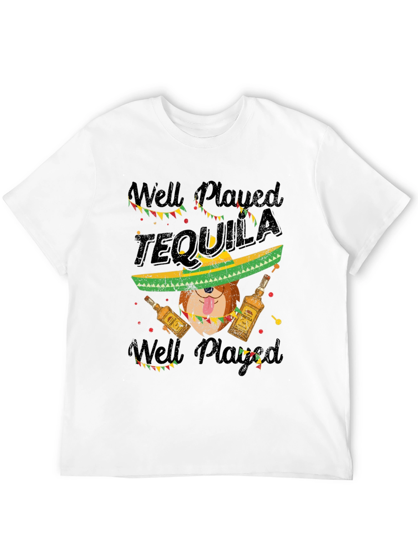Well Played Tequila Novelty Graphic T-Shirt