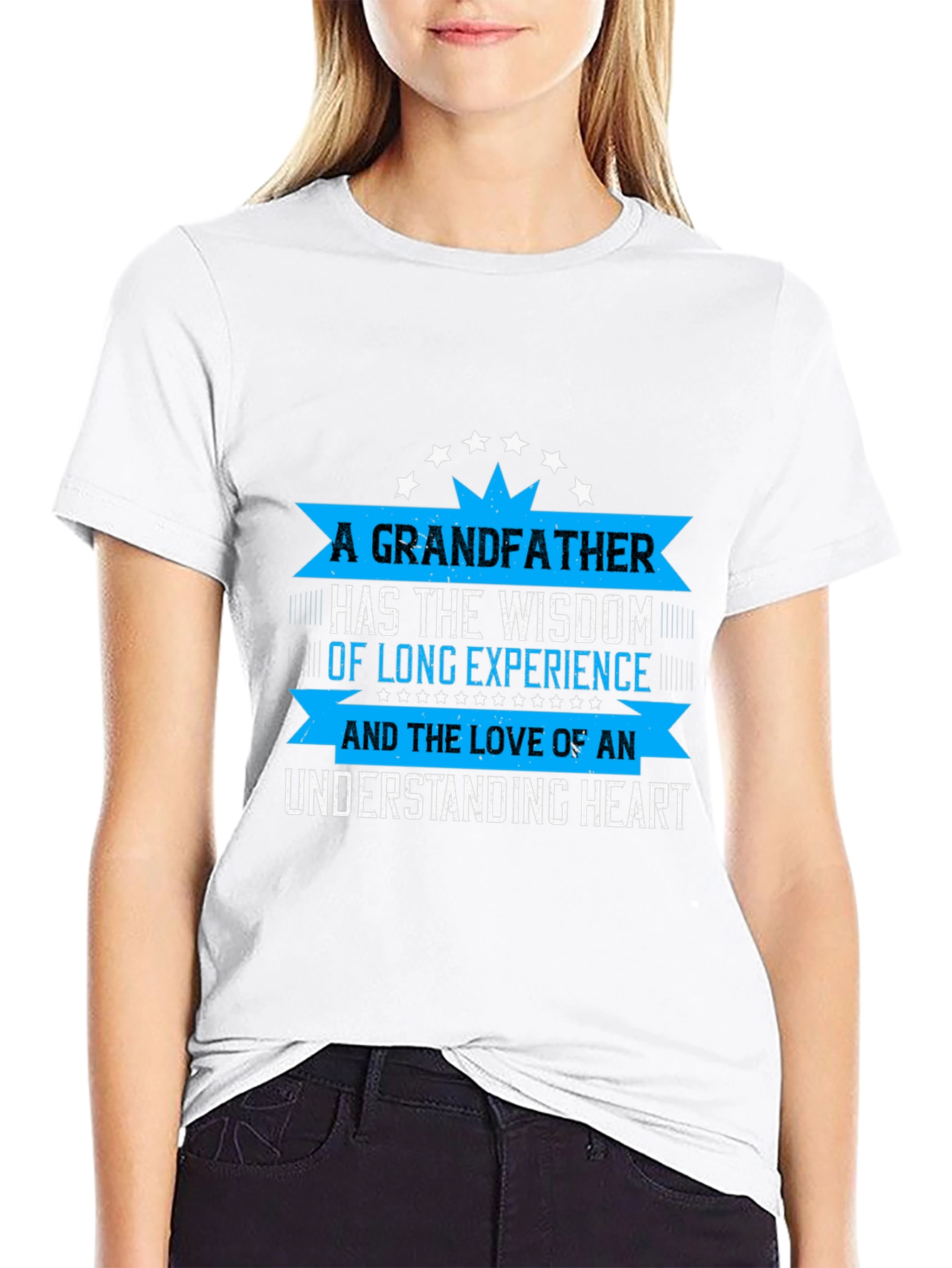 Grandfather Wisdom T-Shirt - Black