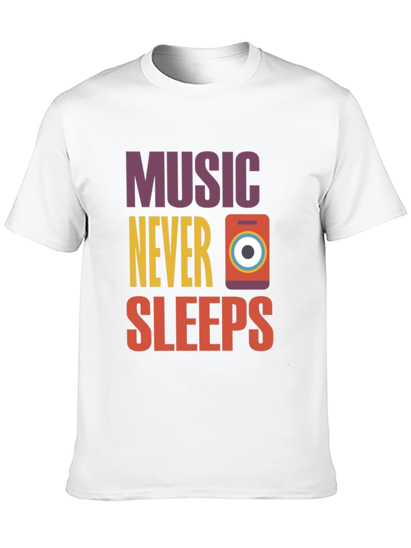 Music Never Sleeps Graphic Tee