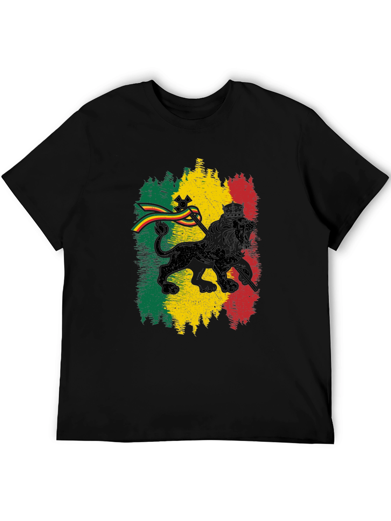 Rasta Lion T-Shirt - Reggae Inspired Tee