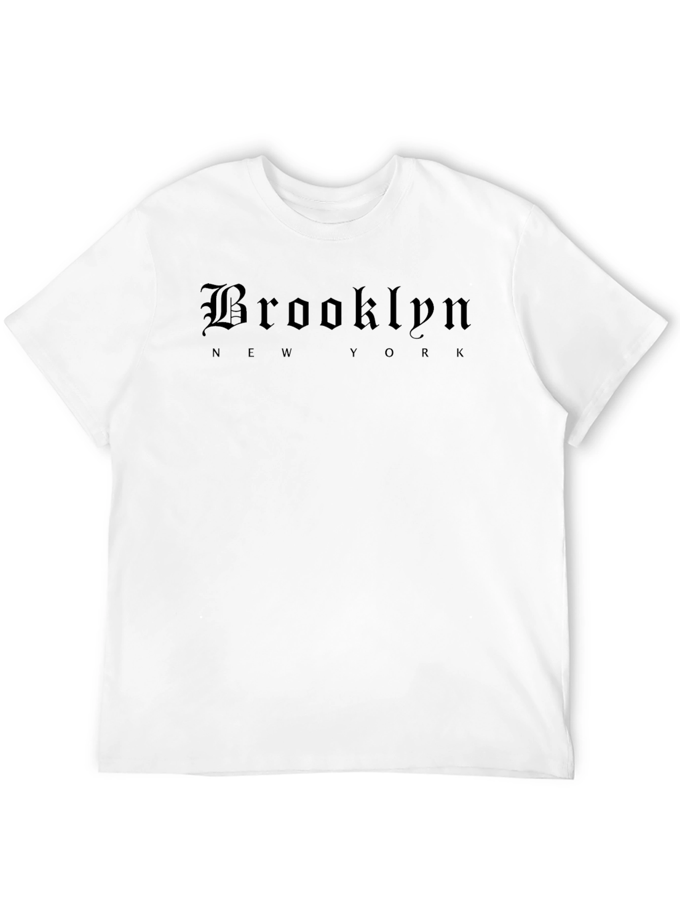 Brooklyn New York Black Graphic T-Shirt