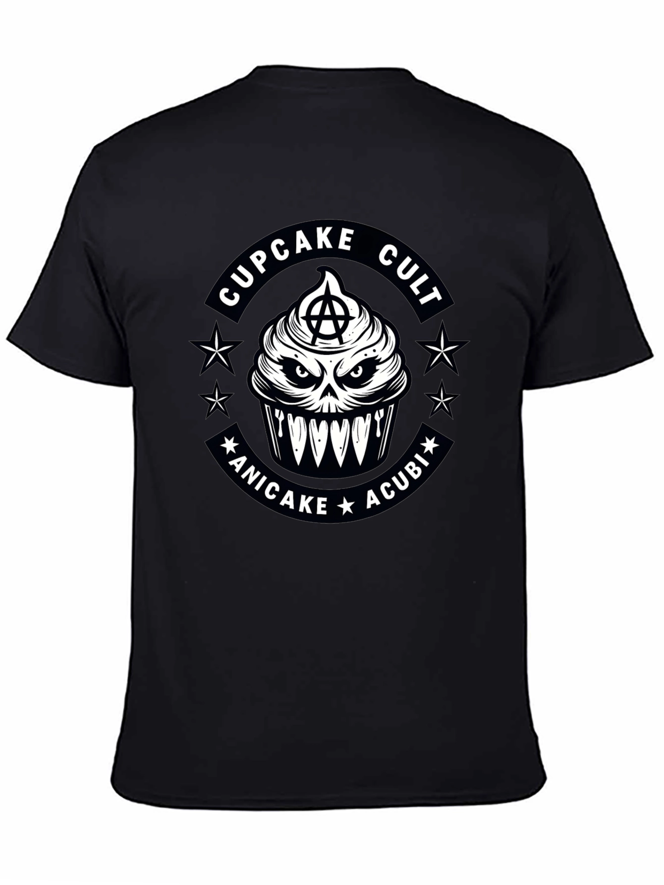 Cupcake Cult T-Shirt - Anarchy Acubi Design