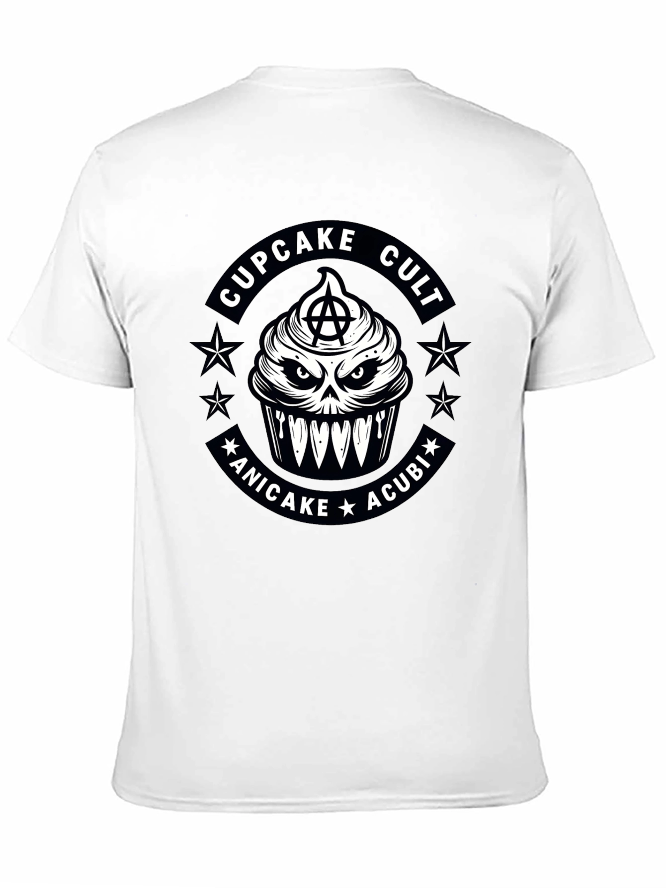Cupcake Cult T-Shirt - Anarchy Acubi Design