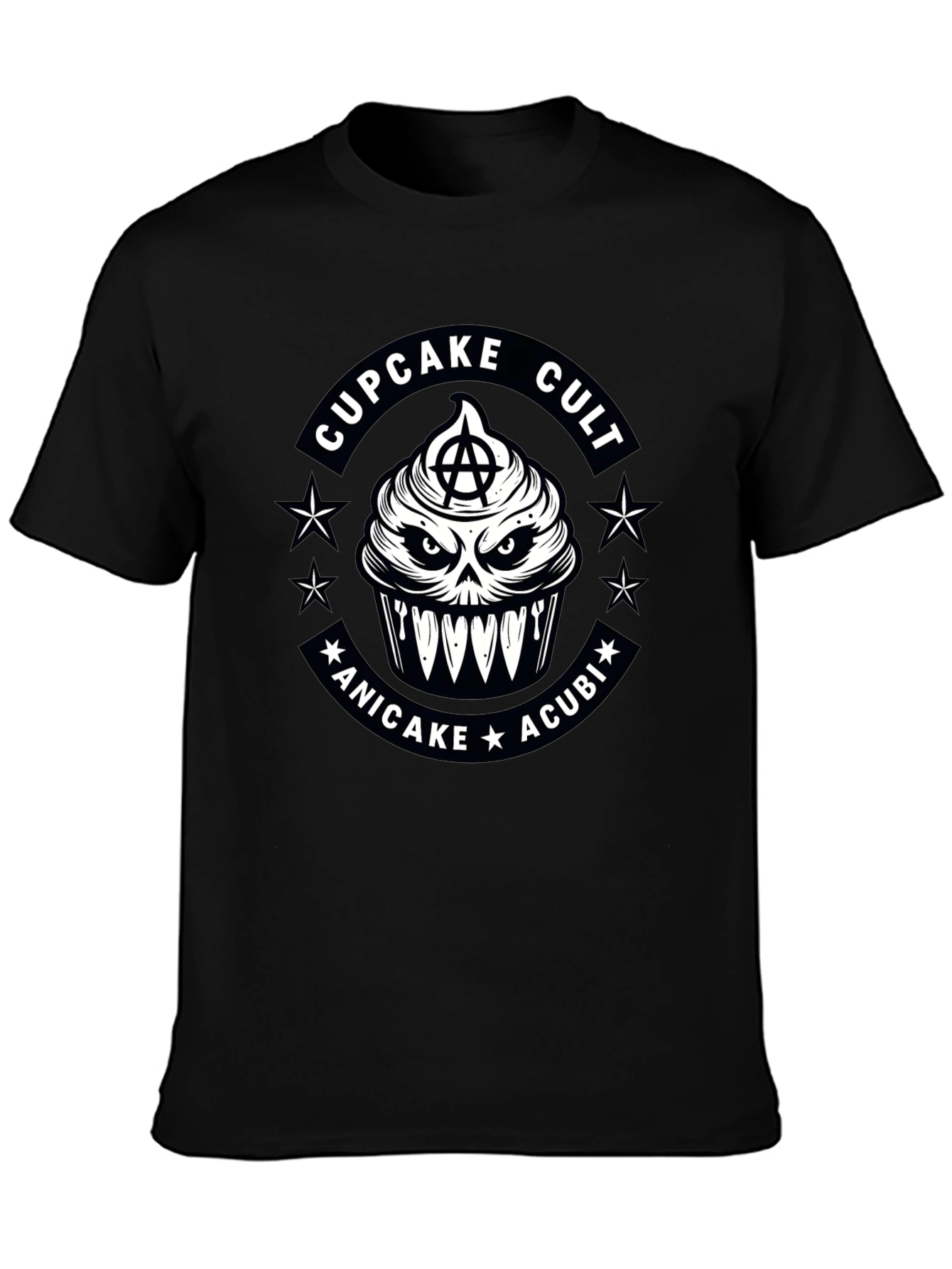 Cupcake Cult T-Shirt - Anarchy Acubi Design