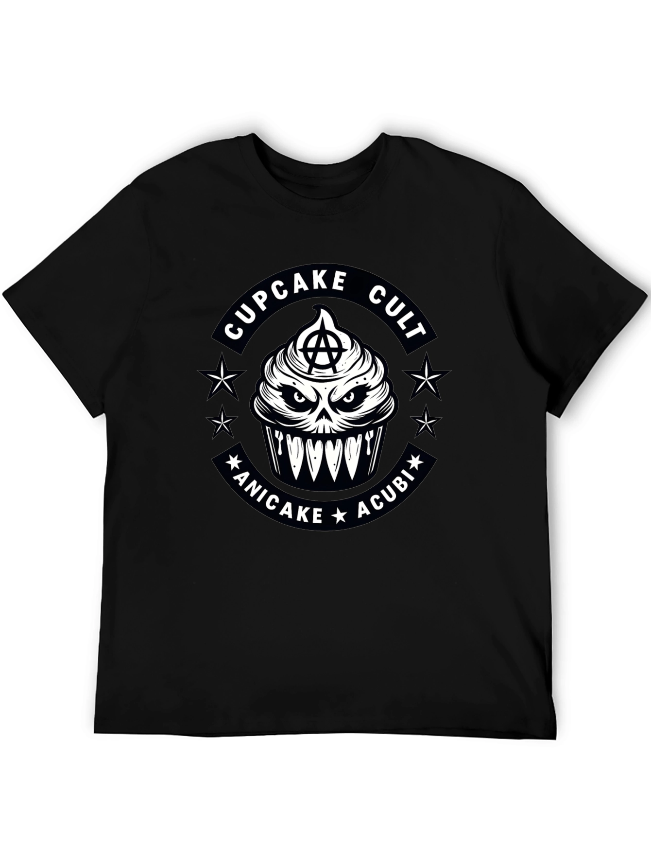 Cupcake Cult T-Shirt - Anarchy Acubi Design