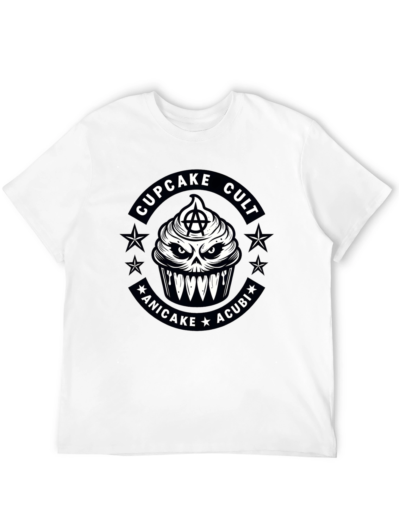 Cupcake Cult T-Shirt - Anarchy Acubi Design