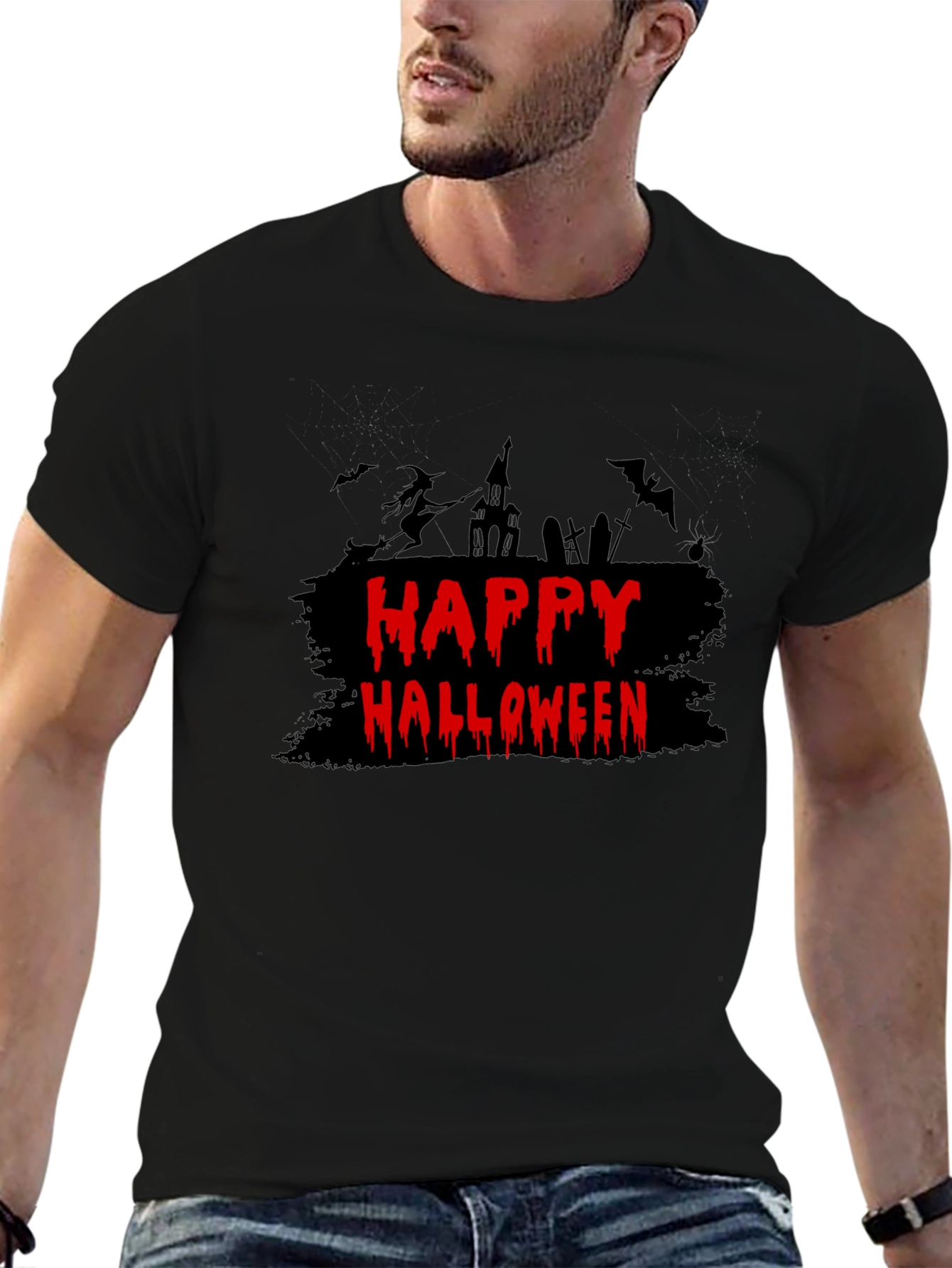 Happy Halloween Graphic T-Shirt