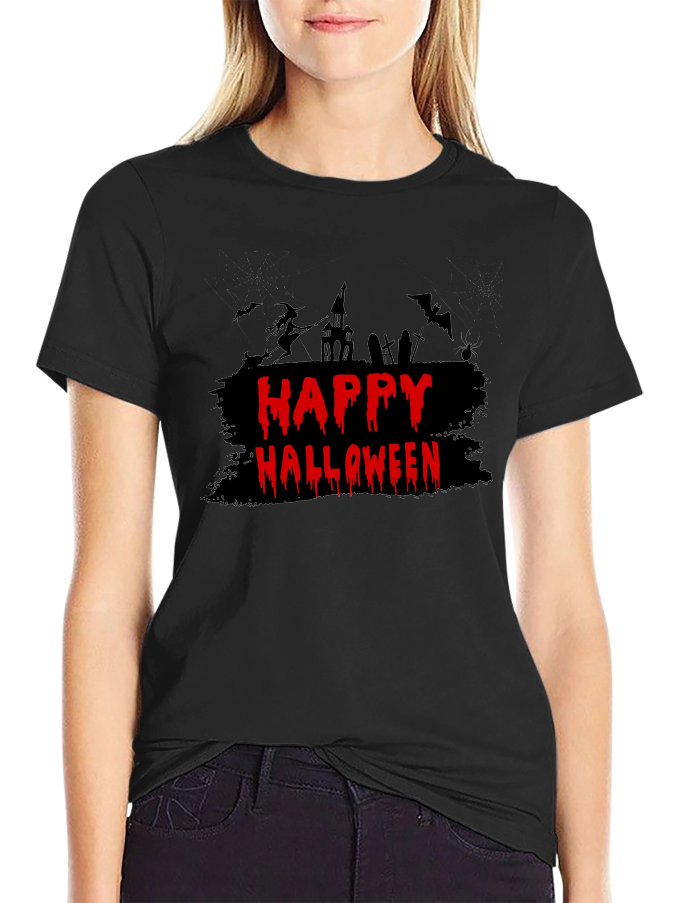 Happy Halloween Graphic T-Shirt