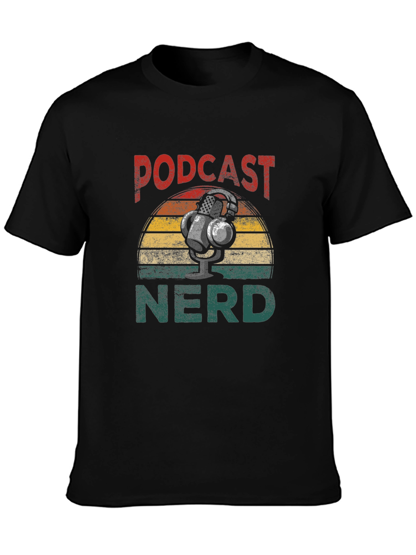 Podcast Nerd Graphic T-Shirt