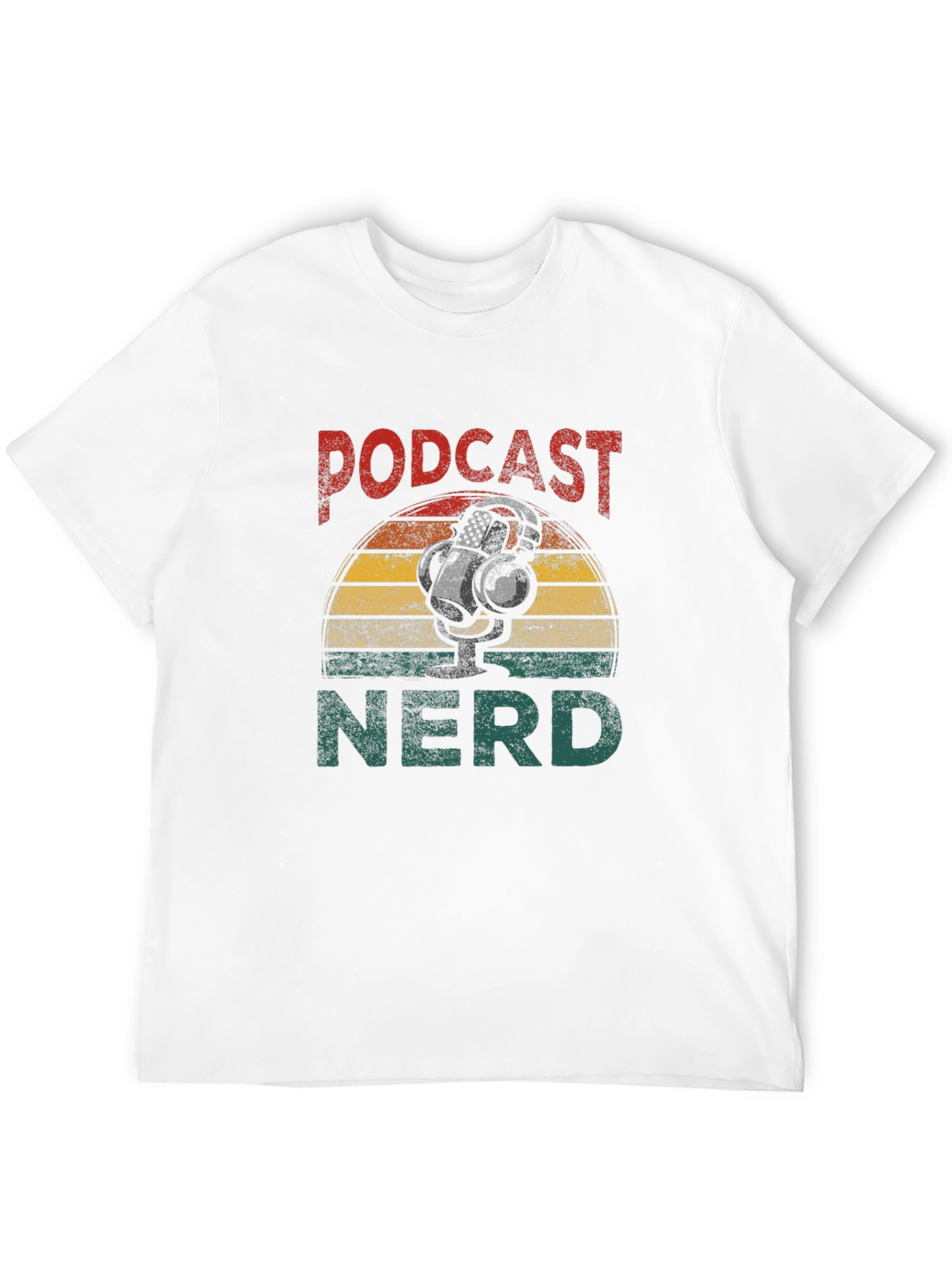 Podcast Nerd Graphic T-Shirt