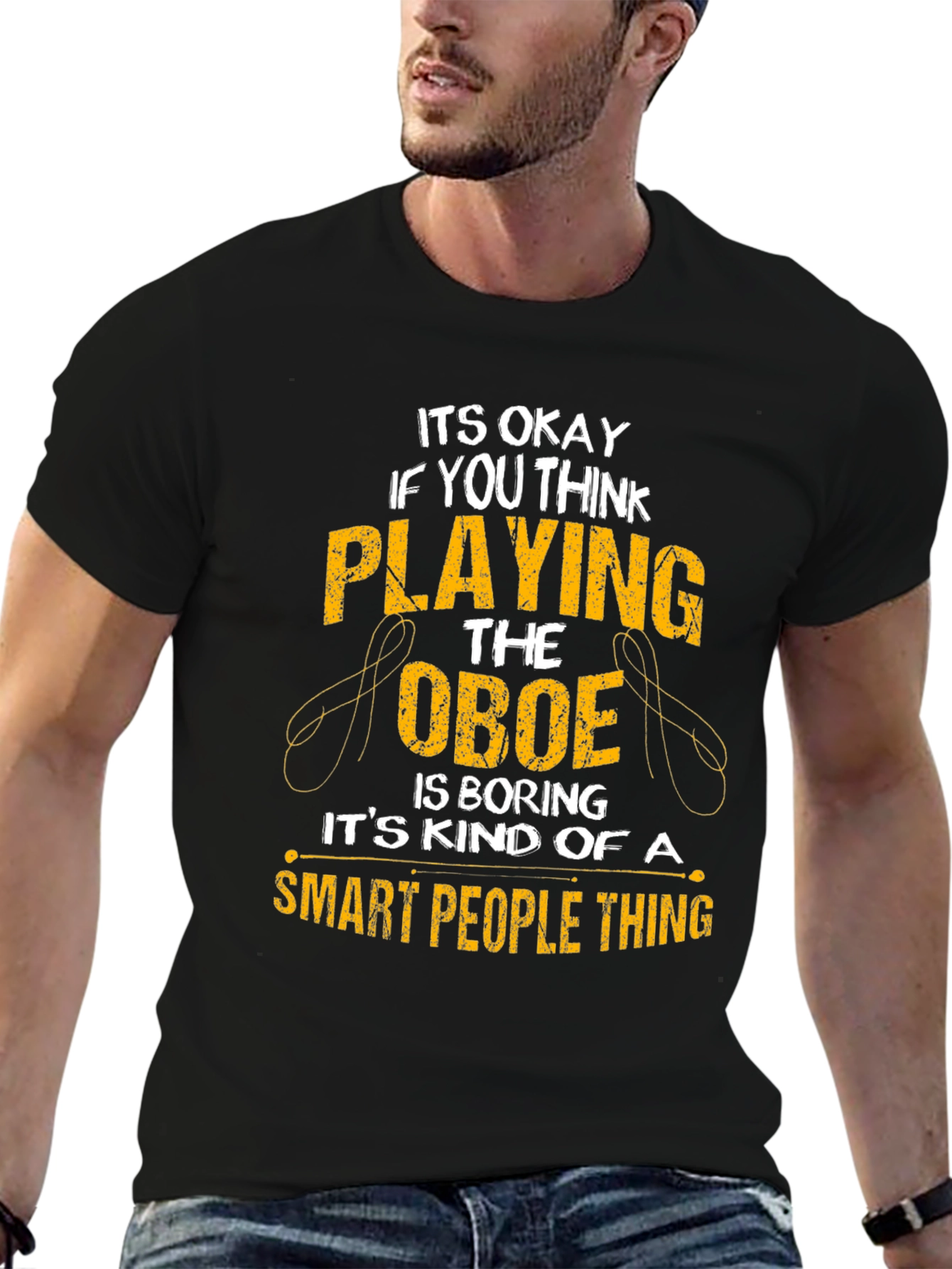 Oboe Player T-Shirt - Smart People Thing