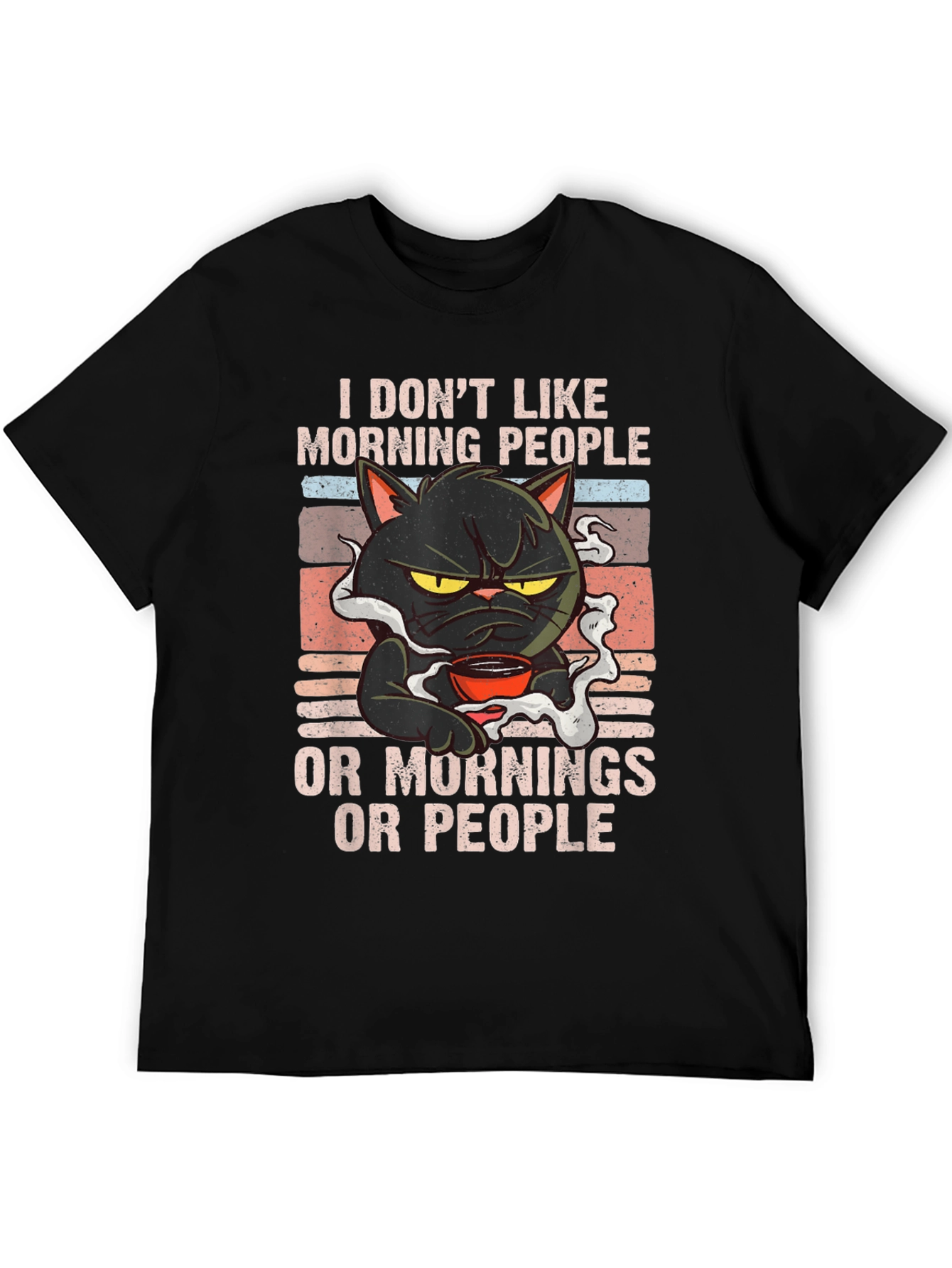 Grumpy Cat Morning People T-Shirt