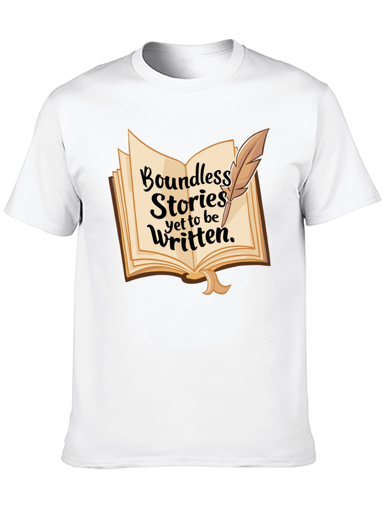 Boundless Stories T-Shirt Writers Tee