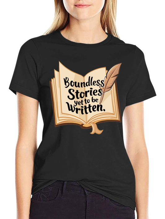Boundless Stories T-Shirt Writers Tee