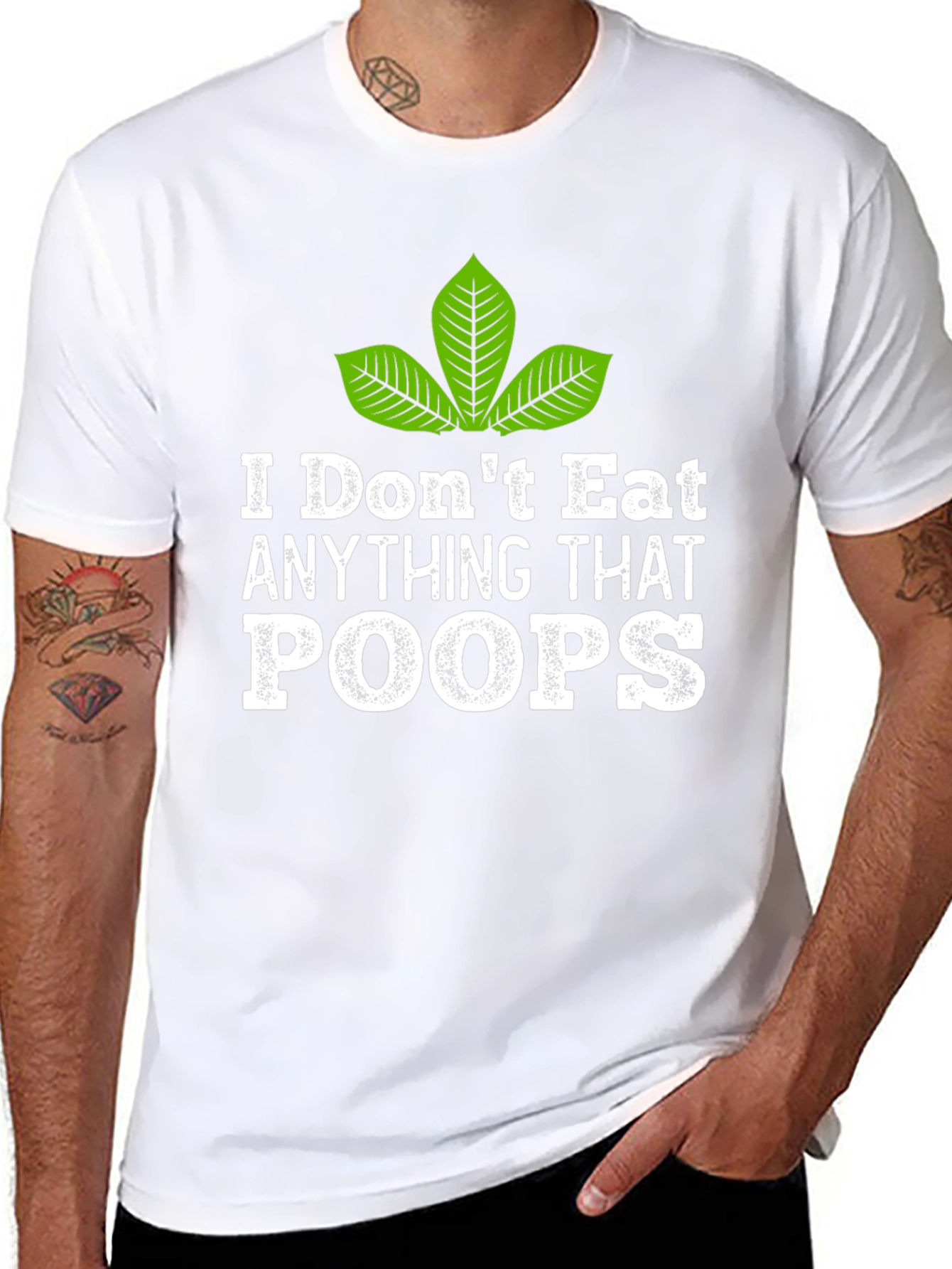 Vegan I Dont Eat Anything That Poops T-Shirt