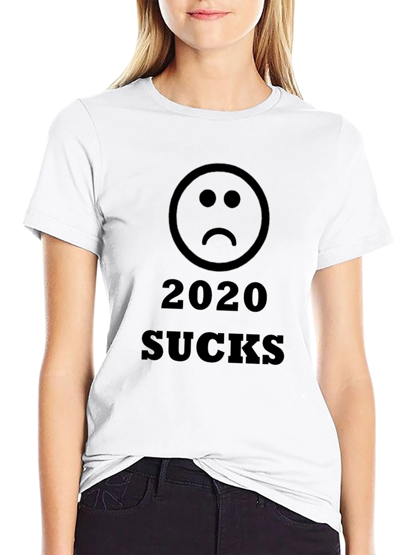 2020 Sucks T-Shirt - Black Graphic Tee