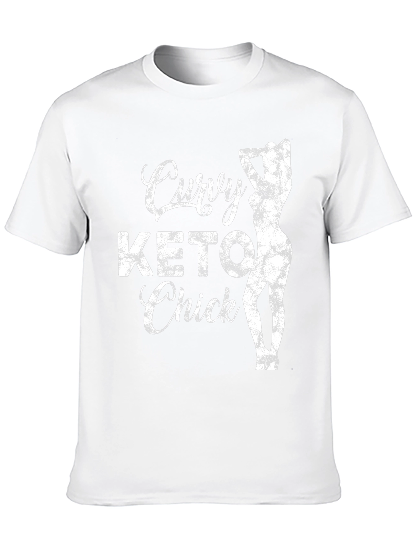 Curvy Keto Chick Graphic T-Shirt