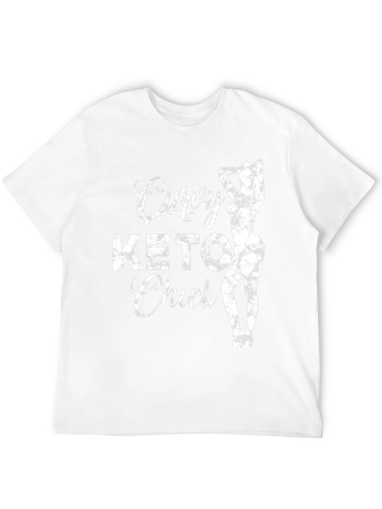 Curvy Keto Chick Graphic T-Shirt