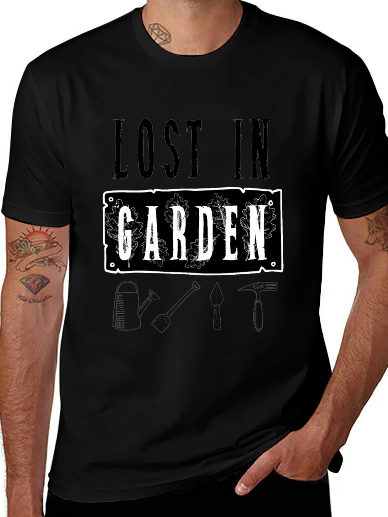 Lost In Garden T-Shirt - Gardening Lover Tee