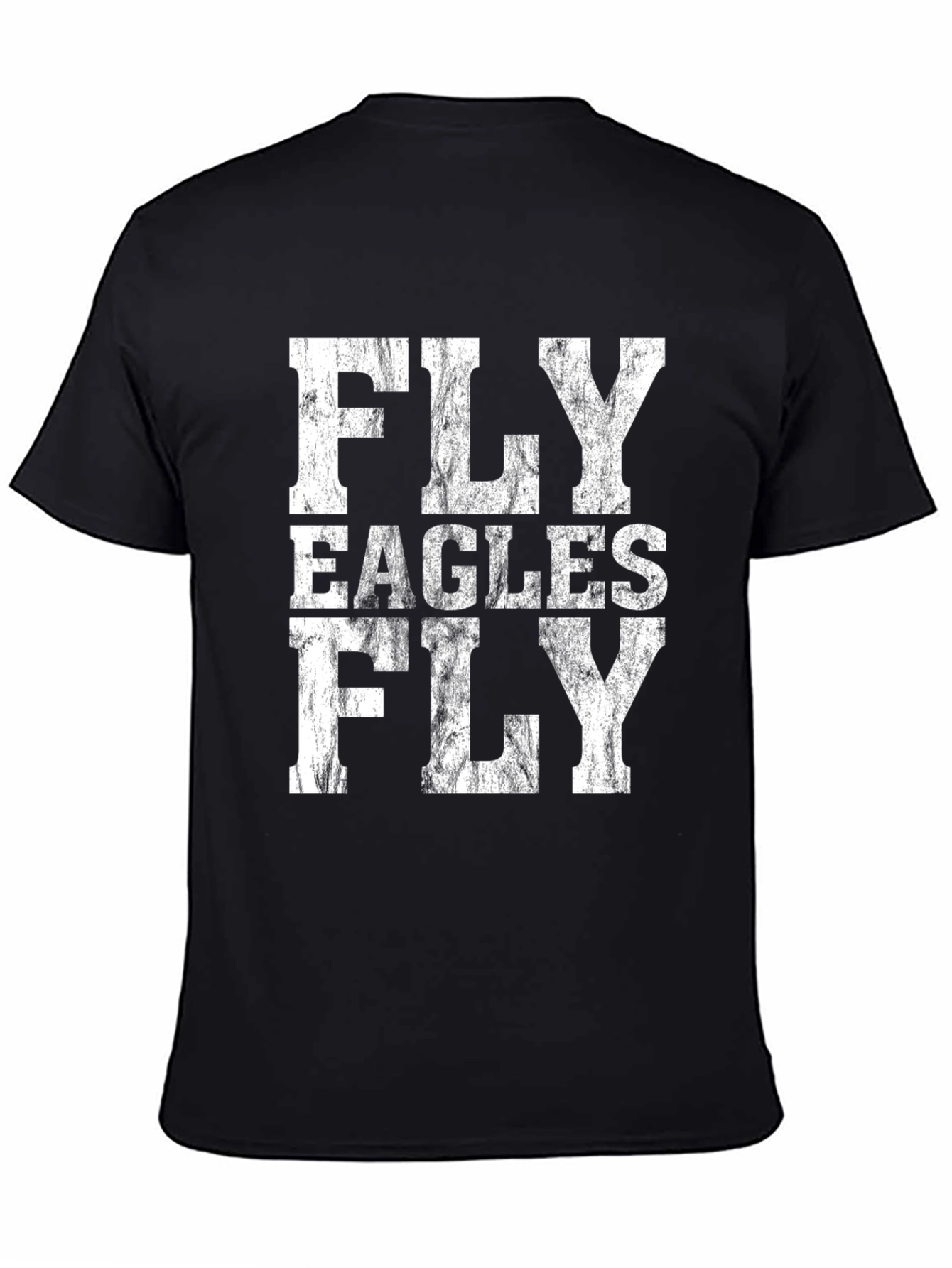Fly Eagles Fly Black T-Shirt
