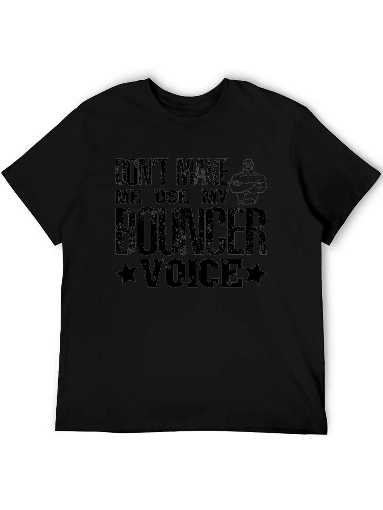 Bouncer Voice Graphic Tee - Black