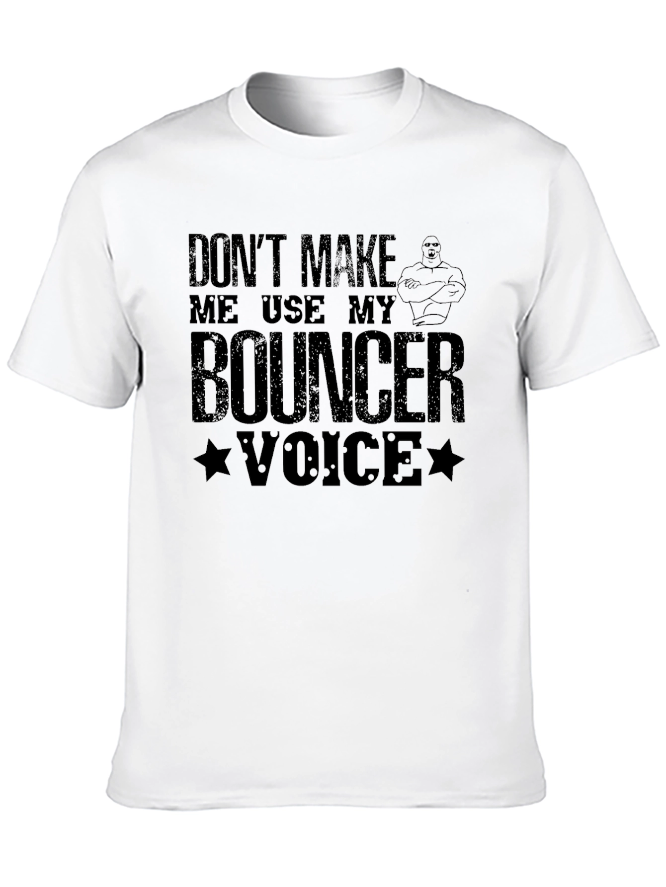 Bouncer Voice Graphic Tee - Black