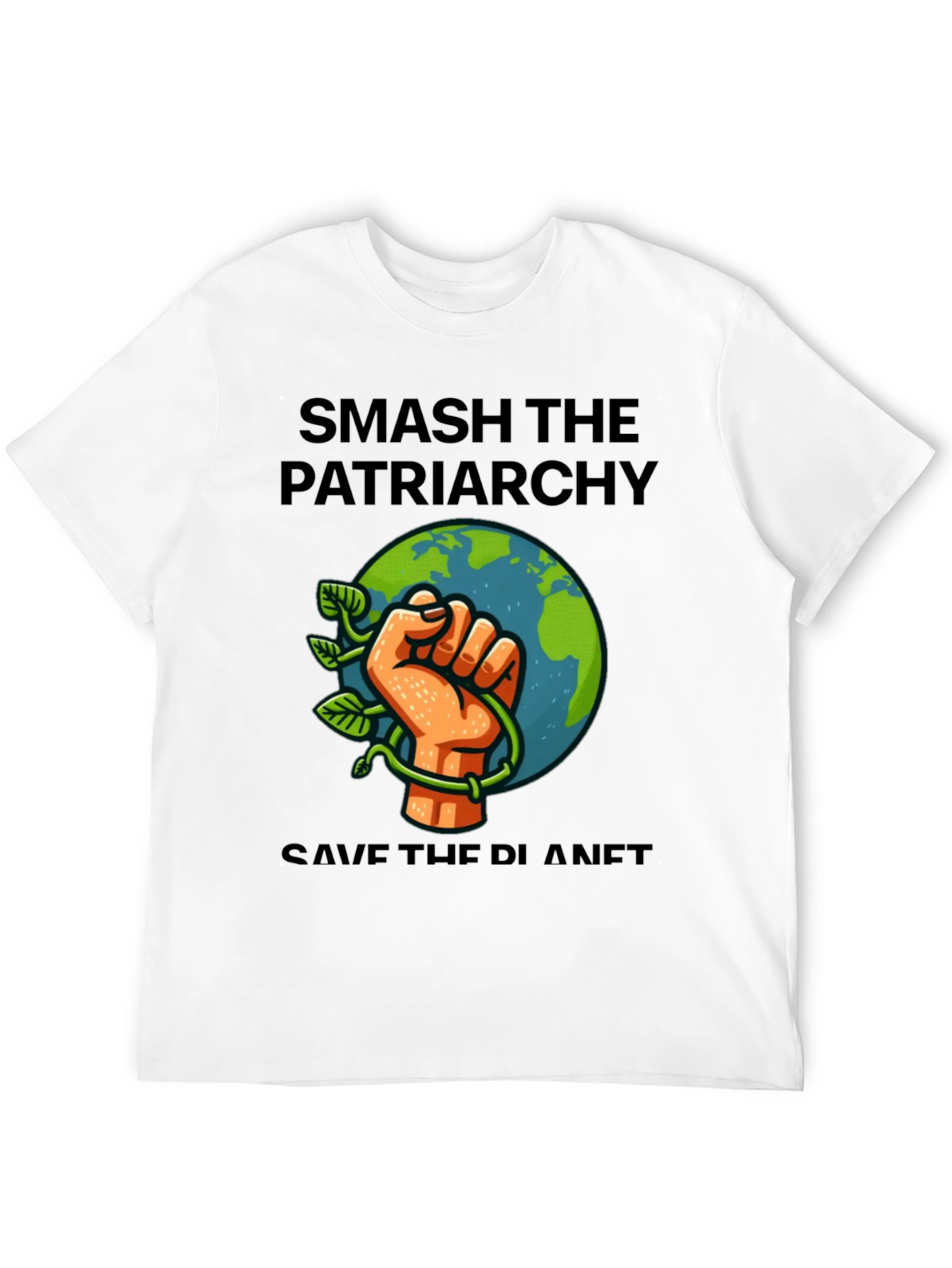 Smash the Patriarchy Save the Planet Graphic Tee