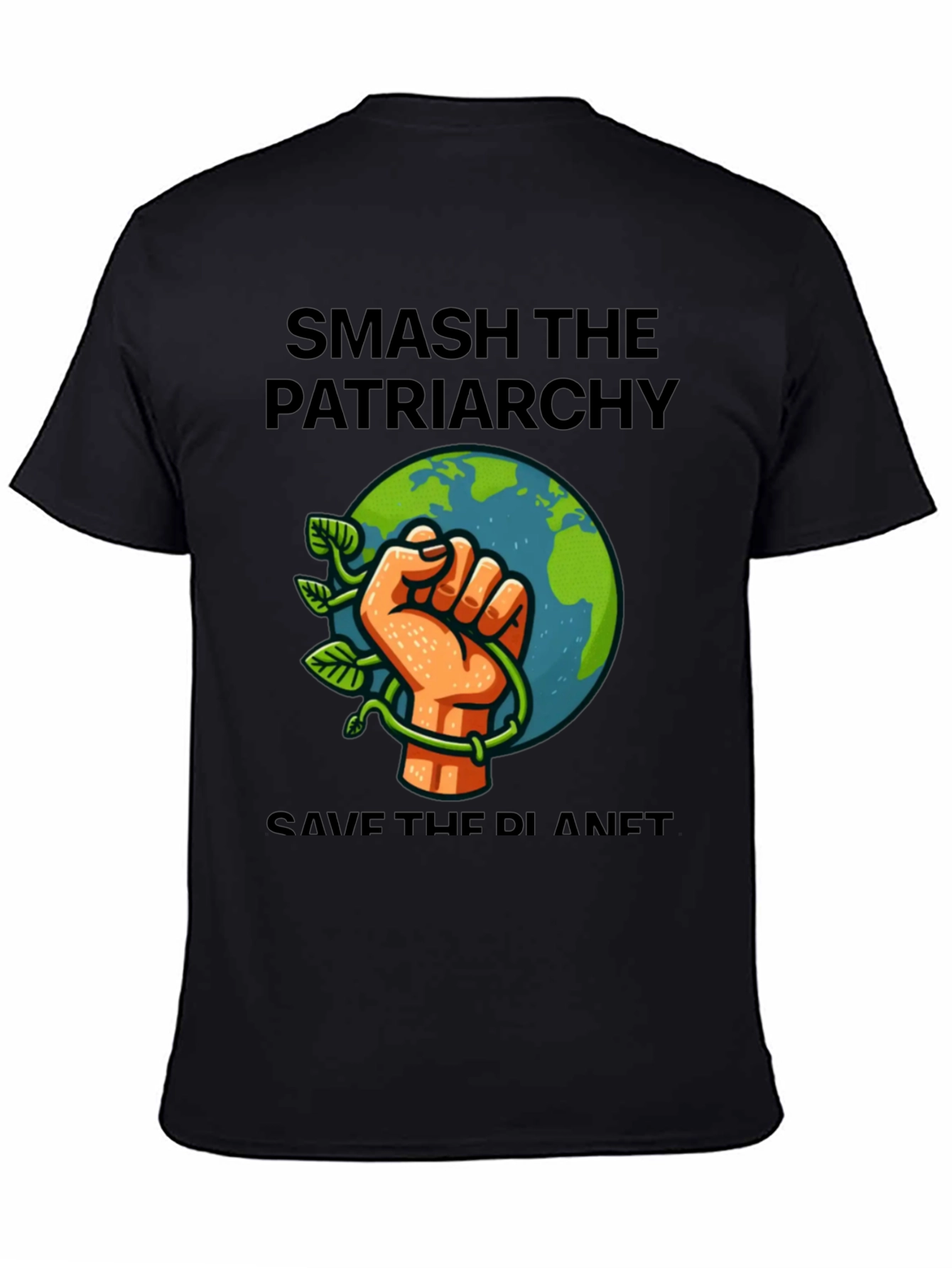 Smash the Patriarchy Save the Planet Graphic Tee