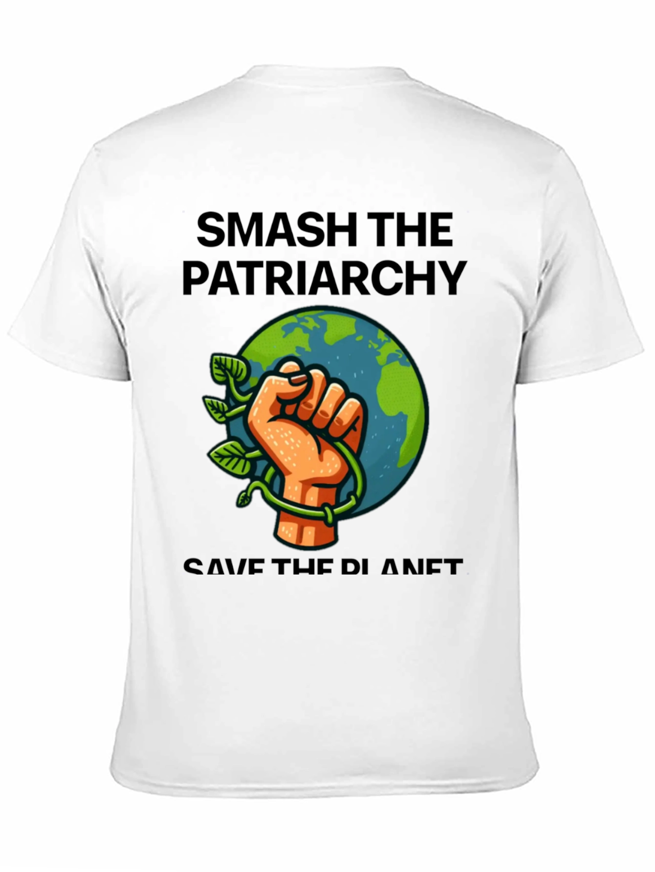 Smash the Patriarchy Save the Planet Graphic Tee