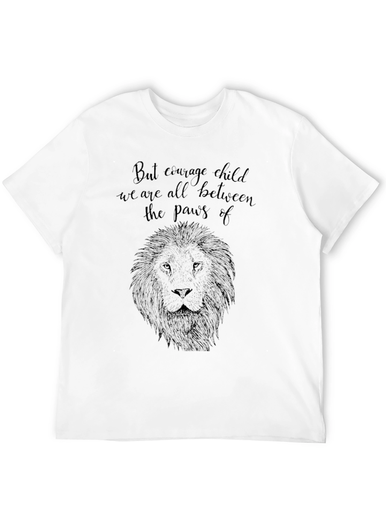 Courage Child Lion Graphic Tee